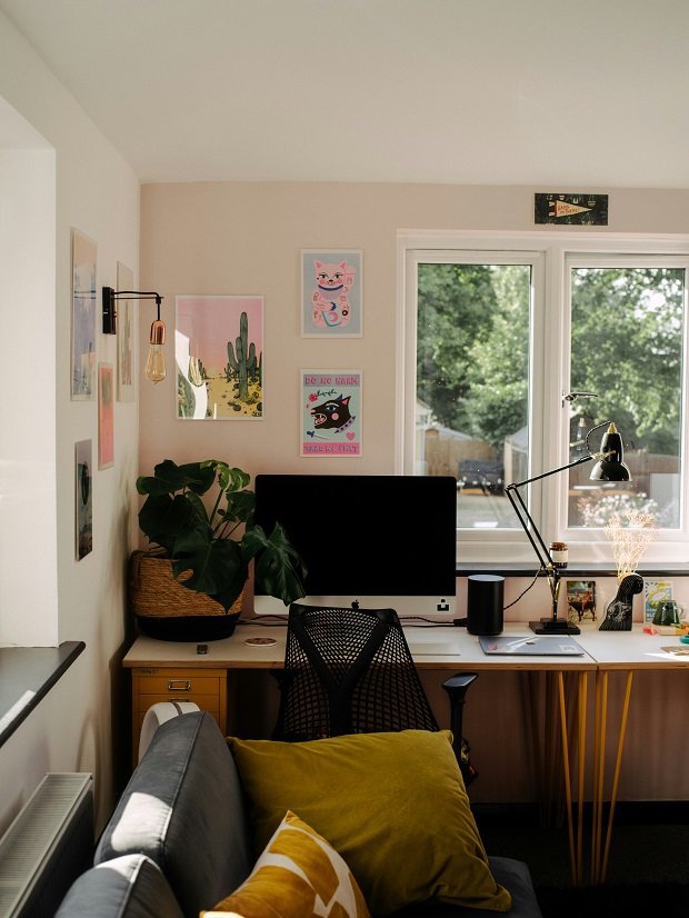 cozy home office