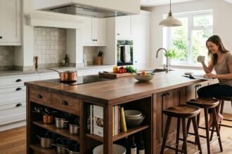 multi-functional kitchen islands