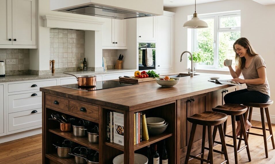 multi-functional kitchen islands