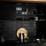 open kitchen shelves