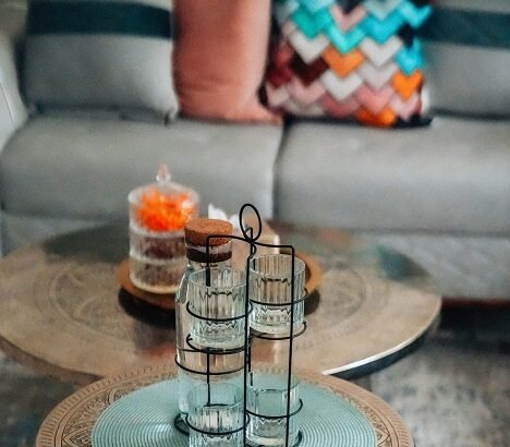coffee table styling