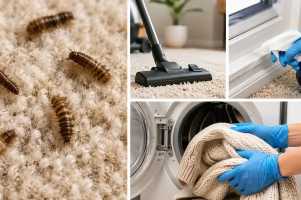 How to Get rid of Carpet Beetle Larvae
