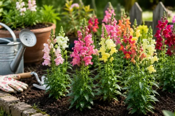 How to Grow a Healthy Snapdragon Flower in Your Garden
