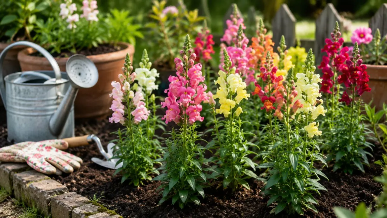 How to Grow a Healthy Snapdragon Flower in Your Garden