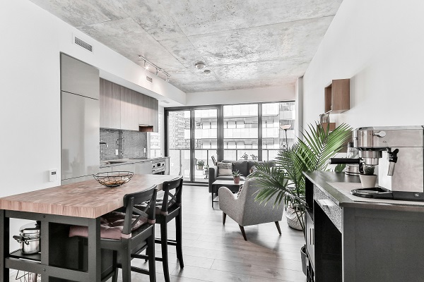 open-concept living spaces