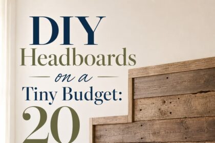 DIY Headboard Ideas