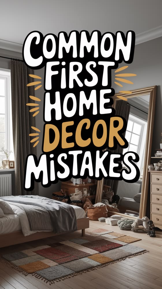 home decor mistakes