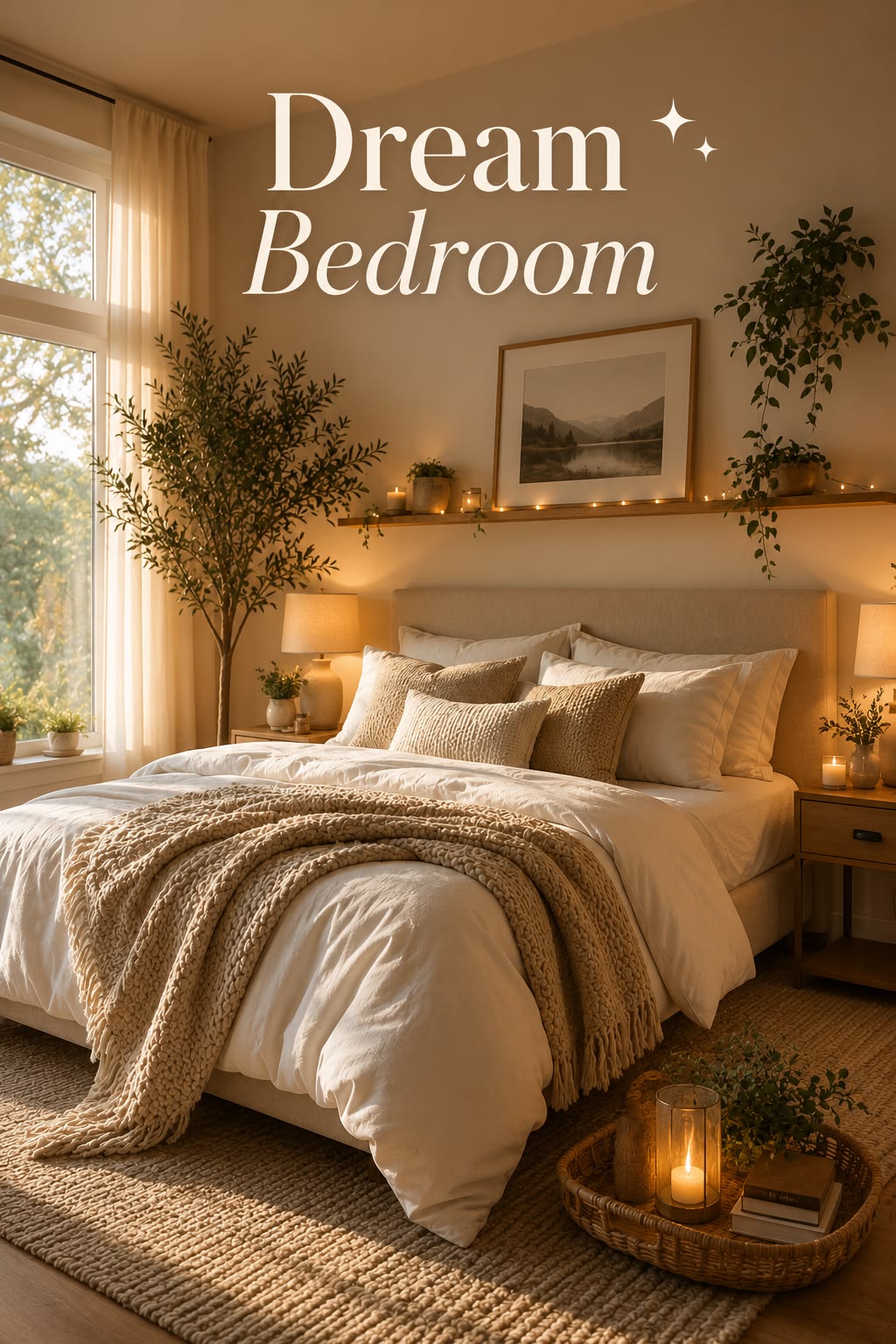 relaxing bedroom