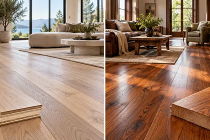 Engineered Wood vs. Solid Hardwood Flooring