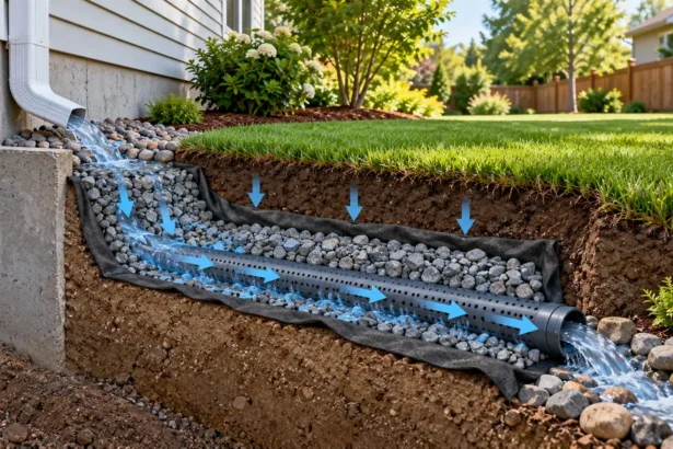 French Drain Diagram Ideas, Tips & Expert Inspiration