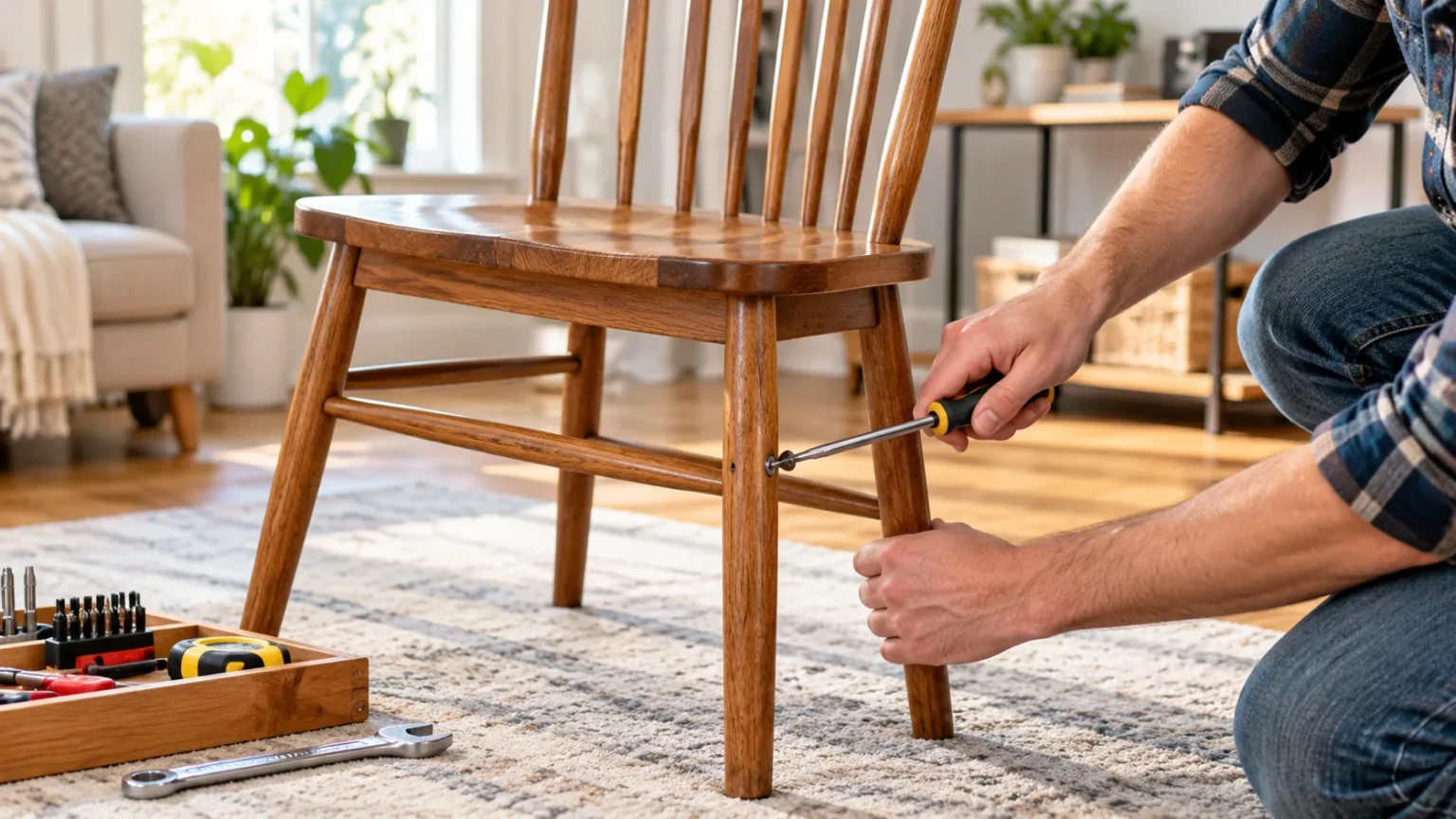 How to Fix Wobbly Chair Simple Guide