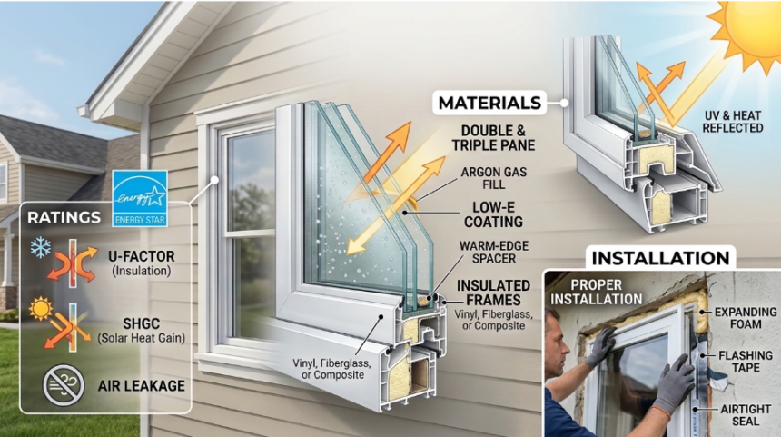 A Homeowner's Guide to Energy-Efficient Windows